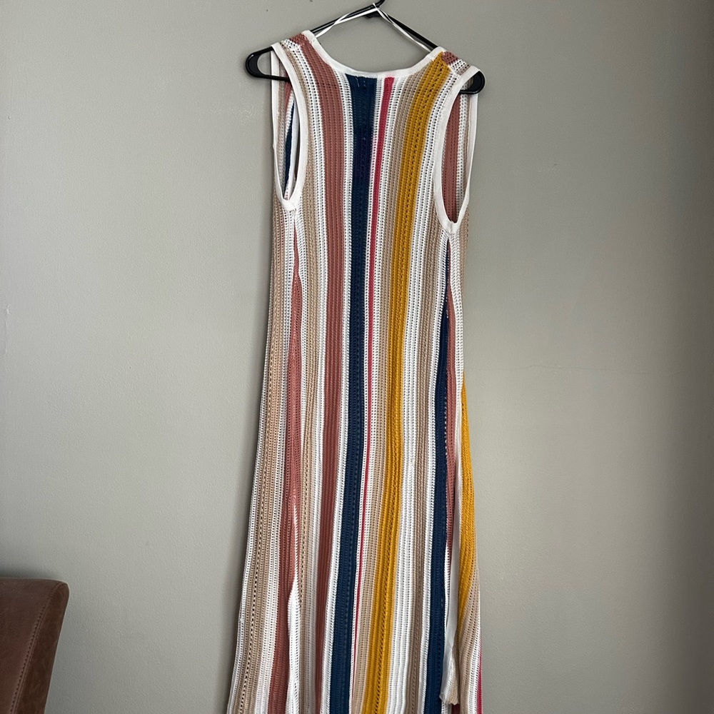 Colorful Open Vest/Duster - Picture 6 of 10
